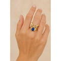 Butterfly statement finger ringStainless steel material Anti tarnished and Anti Allergic Superior luxe products