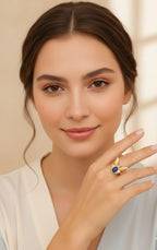Butterfly statement finger ringStainless steel material Anti tarnished and Anti Allergic Superior luxe products