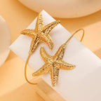 Starfish shaped Armlet for women Colour:- Gold Material:- Alloy Copper Superior Quality, Anti tarnish material