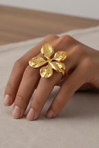 Stainless steel statement rings for women
