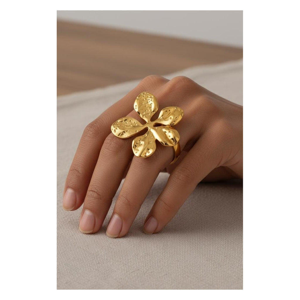 Stainless steel statement rings for women