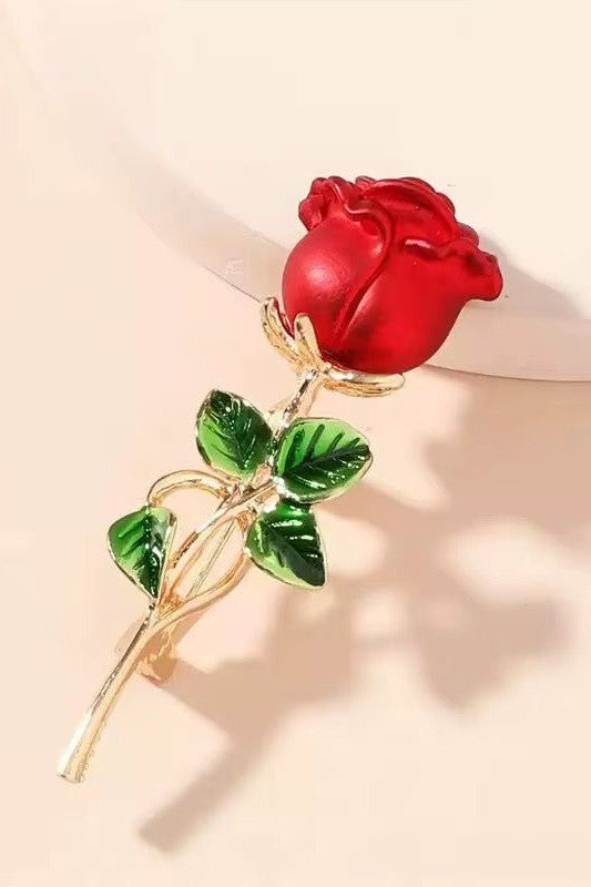 Flower shaped Brooch Unisex style for men and women bothAnti tarnished material Colour:- Same as photo Material:- Alloy copper