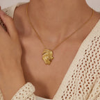 Anti tarnished, statement Necklace for women18 k gold plated Colour:- Gold Anti allergic and Superior Quality