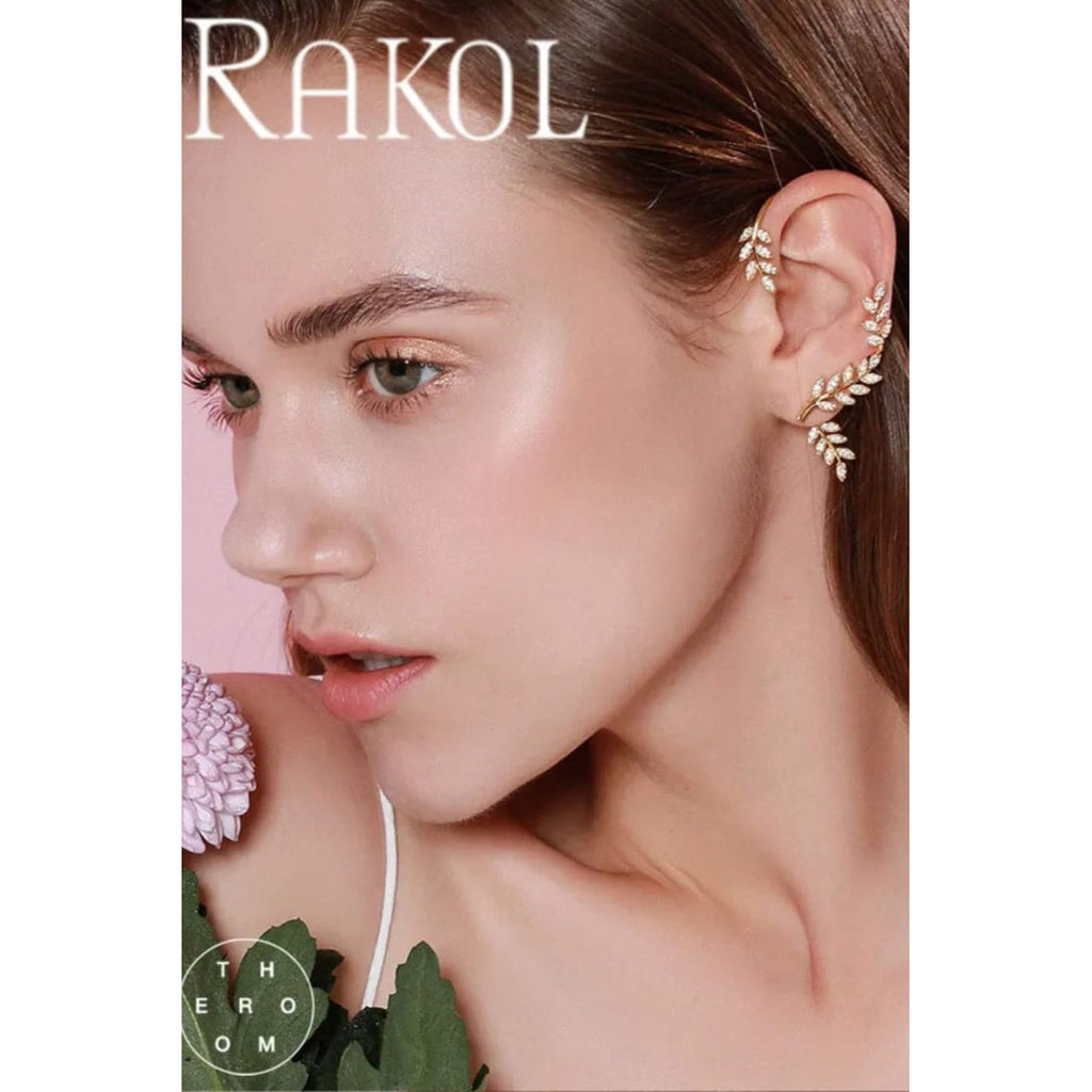 Hot selling Ear Clips for Women Colour:- Gold Material:- Copper+ Zircon stones Anti tarnish and Anti Allergic For 1 ear only , 1 piece