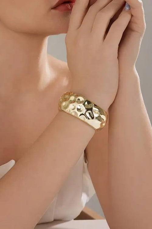 Bracelets for women Anti tarnish and Anti Allergic CCB material with gold mirror look Superior Quality products