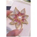 Trendy and Fashionable Brooches Unisex style Material: Alloy Copper Anti Tarnish and Anti Allergic
