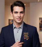Owl shaped brooch Hot selling and trendy Unisex style for men and women Material:- Alloy copper Anti tarnish and Anti Allergic