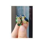 Owl shaped Brooch Unisex style Anti tarnish and Anti Allergic Superior Quality products