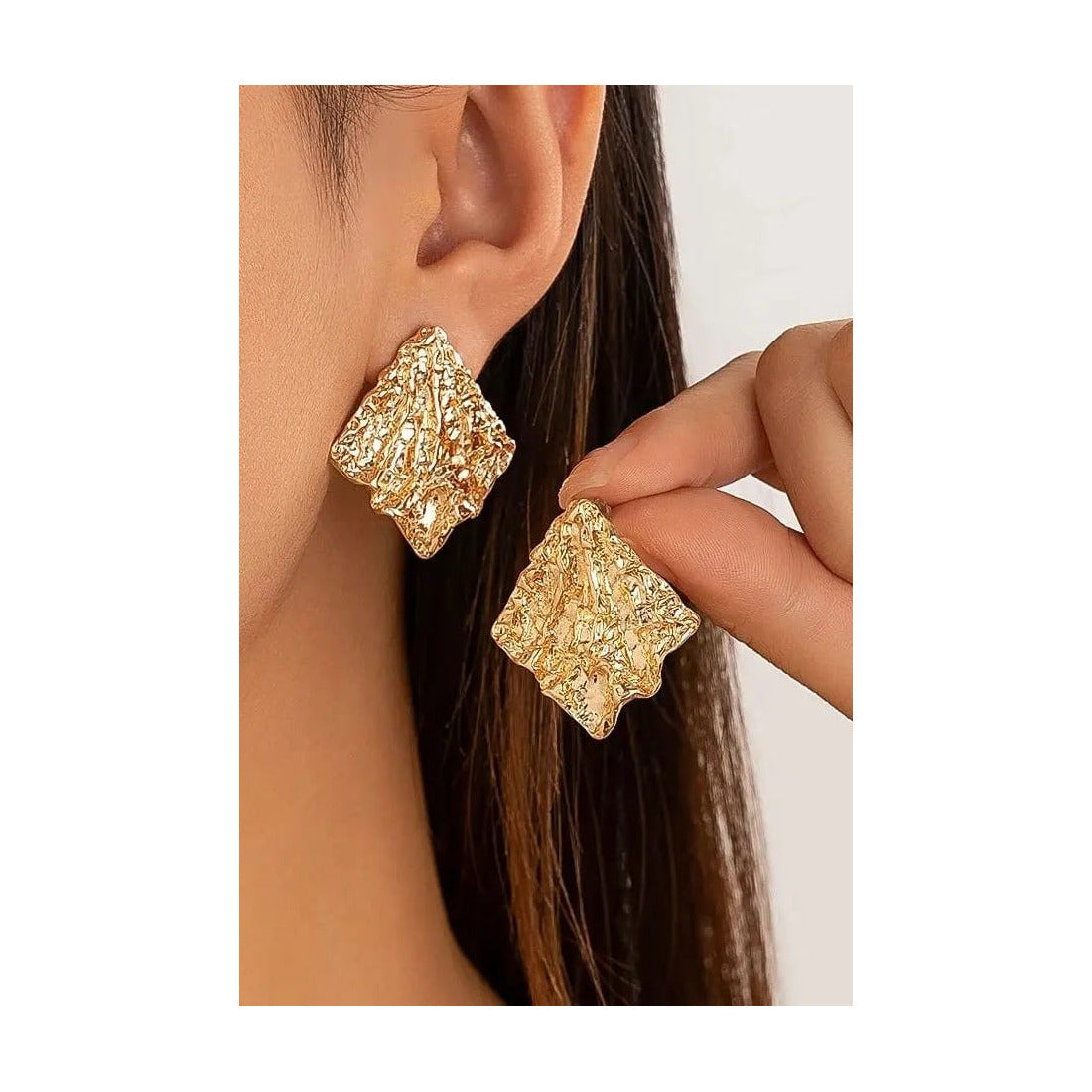 Stainless steel trendy earrings Anti tarnish and Anti Allergic 18 k gold plated Superior Quality products