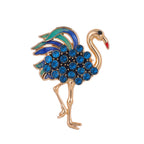 Flamingo shaped Brooch