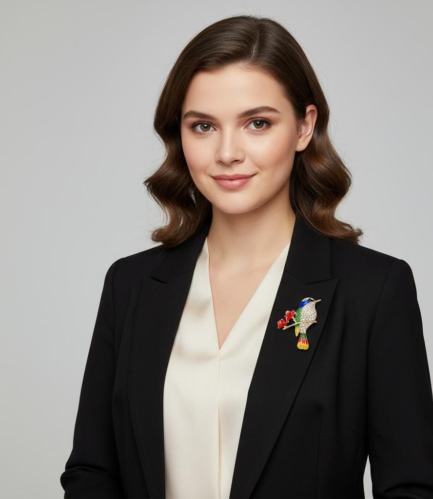 Song Bird brooch