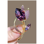 Flower  shaped Brooch Unisex style Material:- Alloy copper Anti tarnish and Anti Allergic Superior Quality products