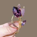 Flower  shaped Brooch Unisex style Material:- Alloy copper Anti tarnish and Anti Allergic Superior Quality products