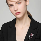 Flower  shaped Brooch Unisex style Material:- Alloy copper Anti tarnish and Anti Allergic Superior Quality products