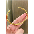 Stainless steel bamboo shaped bracelet Colour:- GoldAnti tarnished and Anti Allergic Superior Quality products