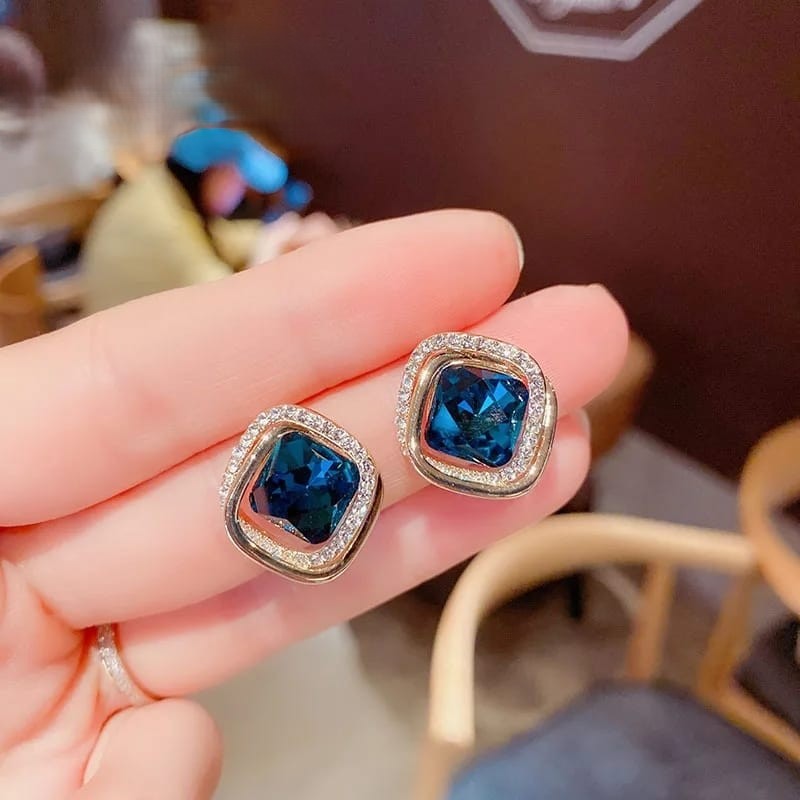 Double layer Ear studs