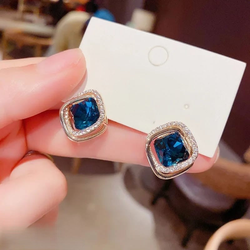 Double layer Ear studs