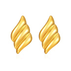 Stainless steel jewellery Premium Quality Earrings Colour:- GoldLong time colour durability