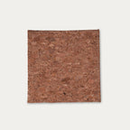 Cork Square Coaster Set | 4 pcs | Sustainable Cork Coasters | Eco friendly Drink Coasters for Home & Office