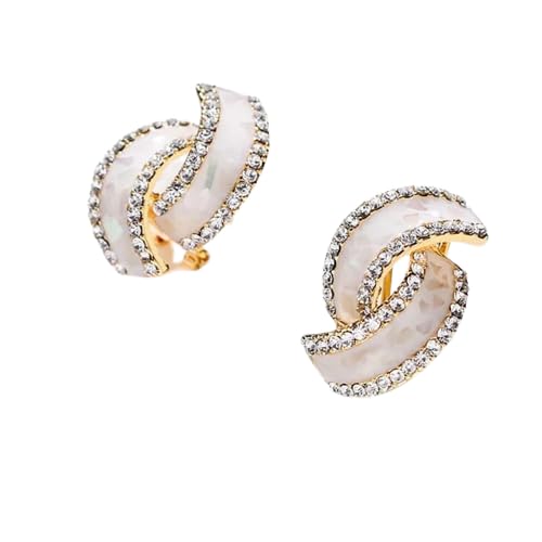 Anti tarnish Geometrical shape Ear Studs