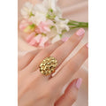Stainless steel statement rings for women
