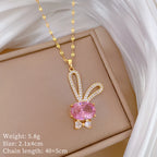 Cute rabbit style Necklace for women Anti Tarnish and Anti Allergic Material:- Stainless steel Superior Quality products