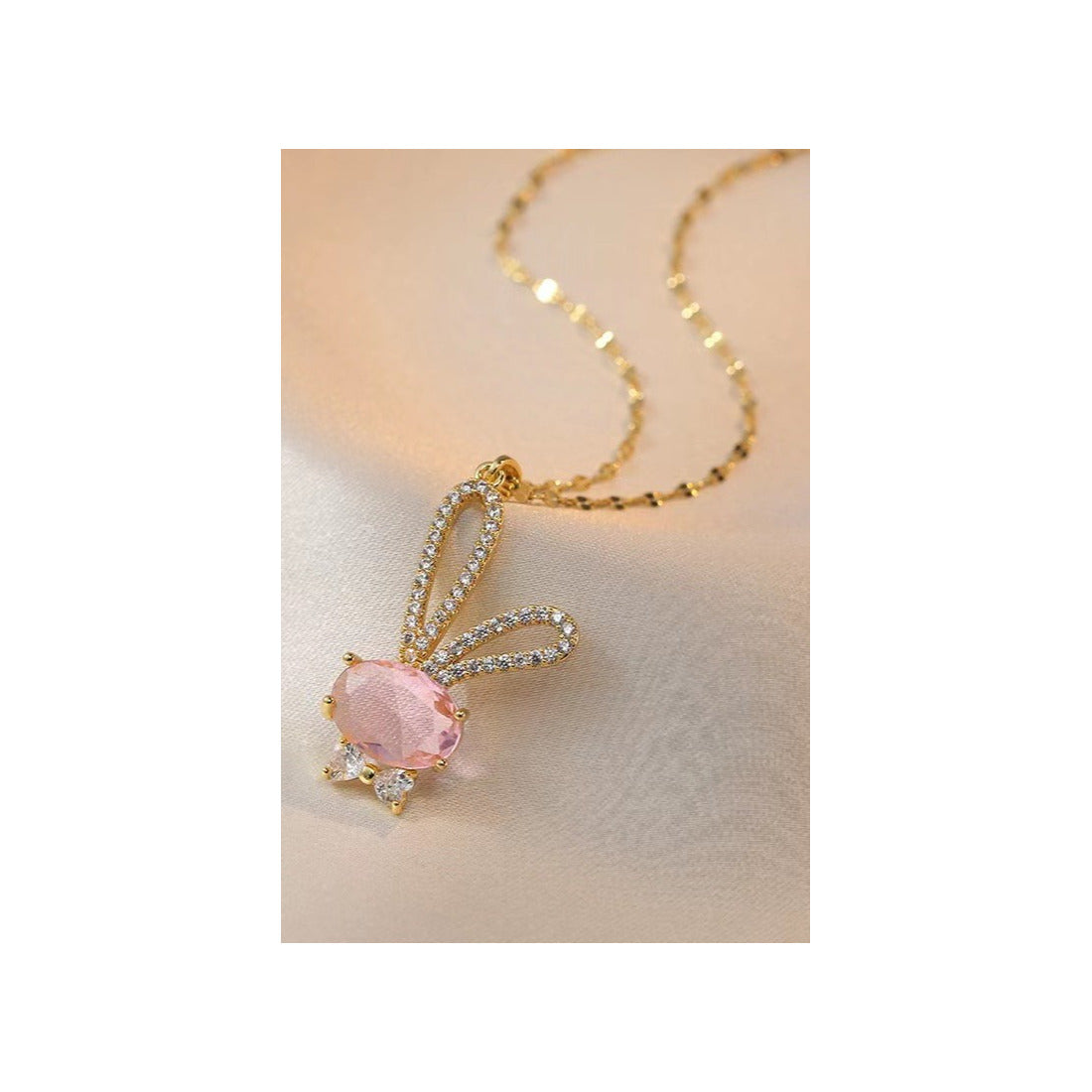 Cute rabbit style Necklace for women Anti Tarnish and Anti Allergic Material:- Stainless steel Superior Quality products