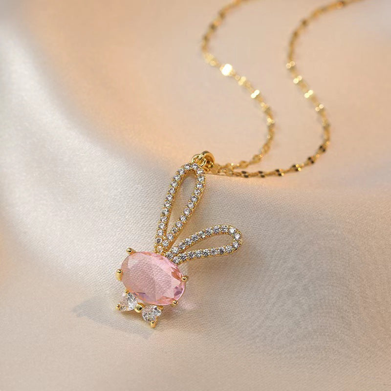 Cute rabbit style Necklace for women Anti Tarnish and Anti Allergic Material:- Stainless steel Superior Quality products
