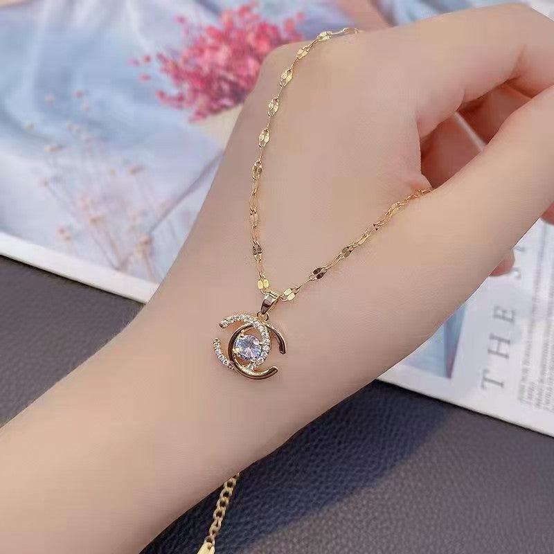 Hot selling women necklace Anti tarnish and Anti Allergic Colour:- Gold Superior Quality products