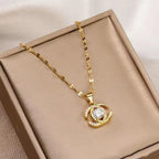 Hot selling women necklace Anti tarnish and Anti Allergic Colour:- Gold Superior Quality products