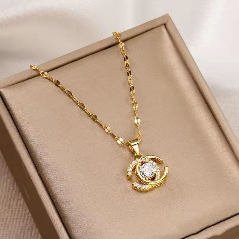 Hot selling women necklace Anti tarnish and Anti Allergic Colour:- Gold Superior Quality products