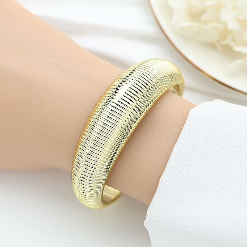 Hot selling girl's Bracelet Adjustable size Material:- CCB Colour:- Gold Anti tarnish material