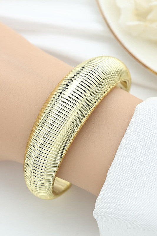 Hot selling girl's Bracelet Adjustable size Material:- CCB Colour:- Gold Anti tarnish material
