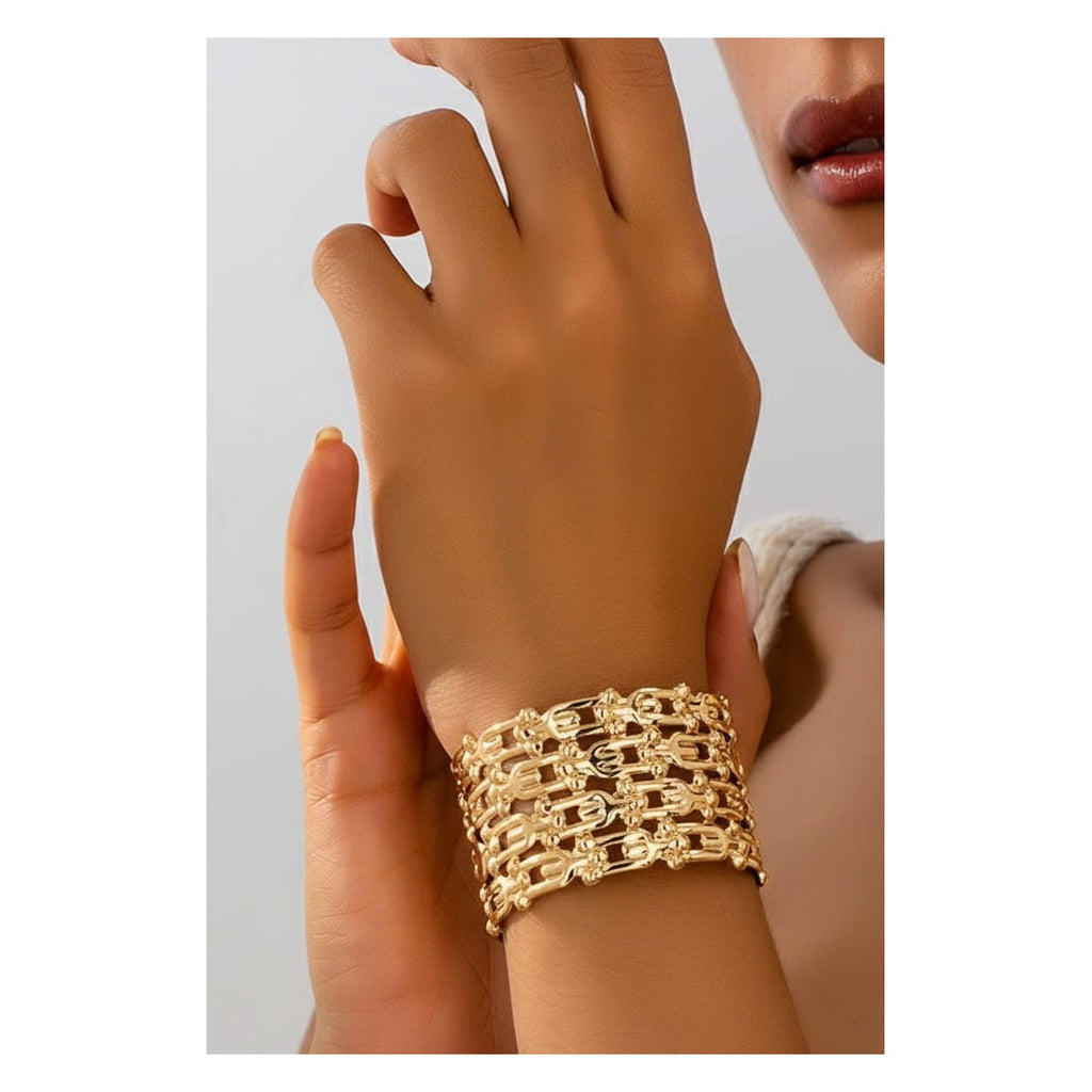 Hot selling bracelet designs Adjustable sizes Anti Tarnish and Anti Allergic Material:- Alloy copper