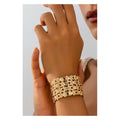 Hot selling bracelet designs Adjustable sizes Anti Tarnish and Anti Allergic Material:- Alloy copper