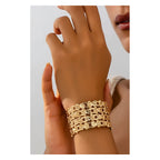 Hot selling bracelet designs Adjustable sizes Anti Tarnish and Anti Allergic Material:- Alloy copper