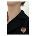 Hot selling Fashionable Brooches Unisex style Material:- Alloy copper Anti Tarnish and Anti Allergic Good Quality stuff