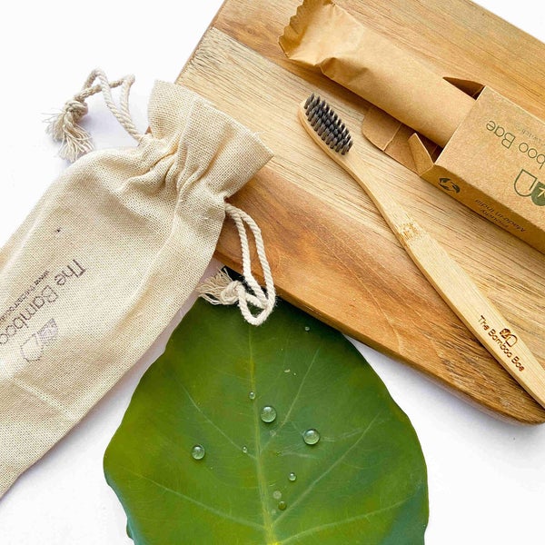 Family Oral Pack  – Bamboo Toothbrush & Neem Tongue Cleaner - The Bamboo Bae