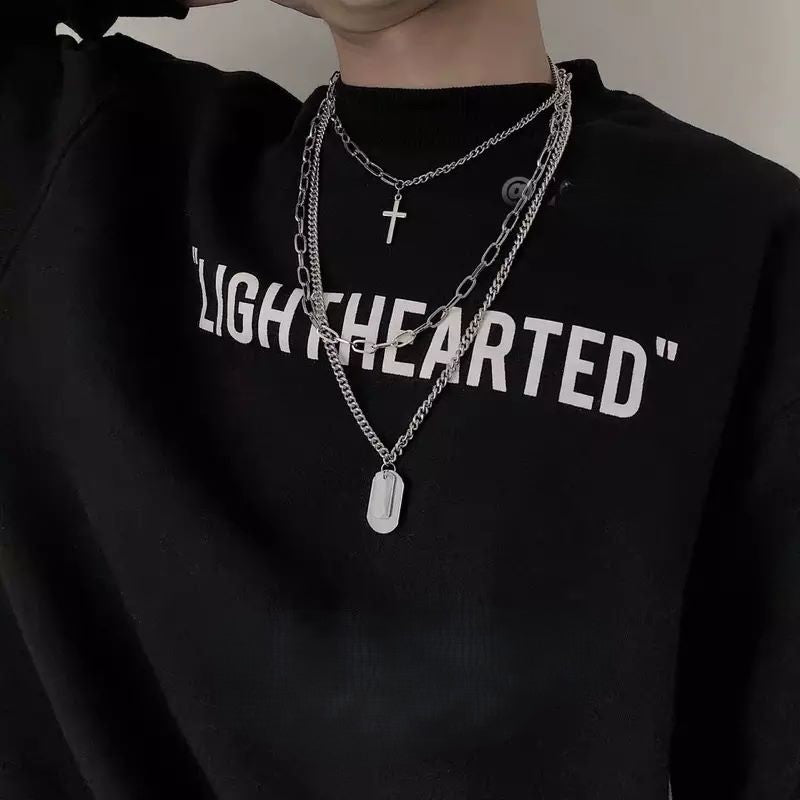 Multilayer neck chain
