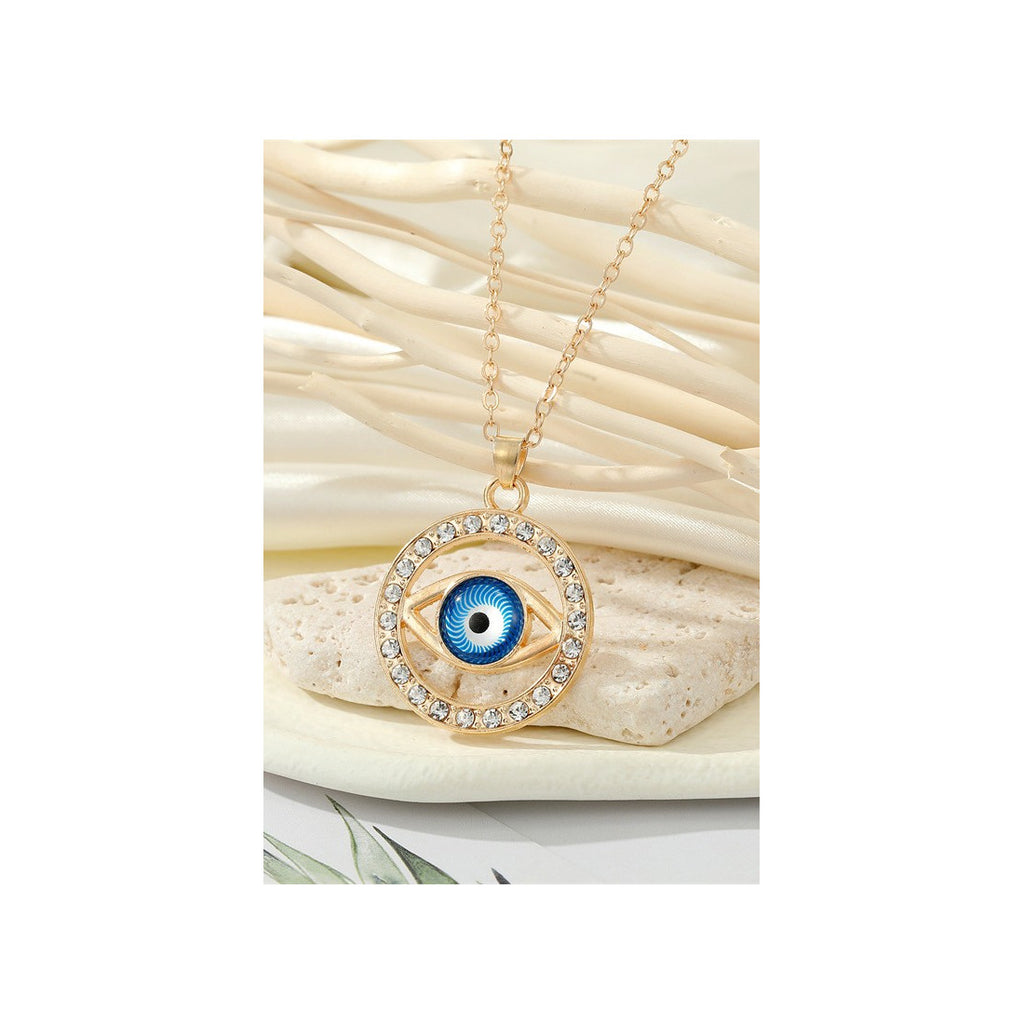 Evil eye  neck chain Color :- silver,  golden