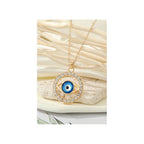 Evil eye  neck chain Color :- silver,  golden