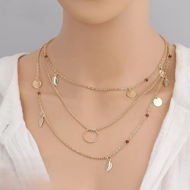 Multilayer neck chain