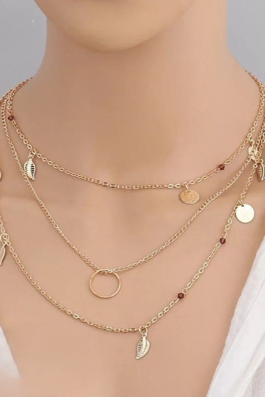 Multilayer neck chain
