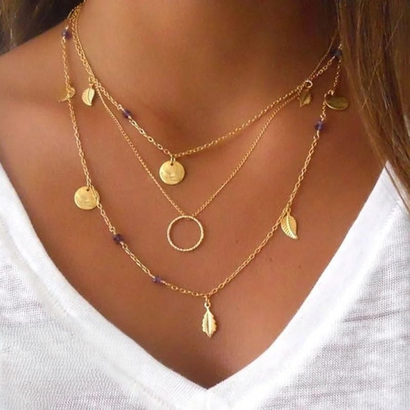 Multilayer neck chain