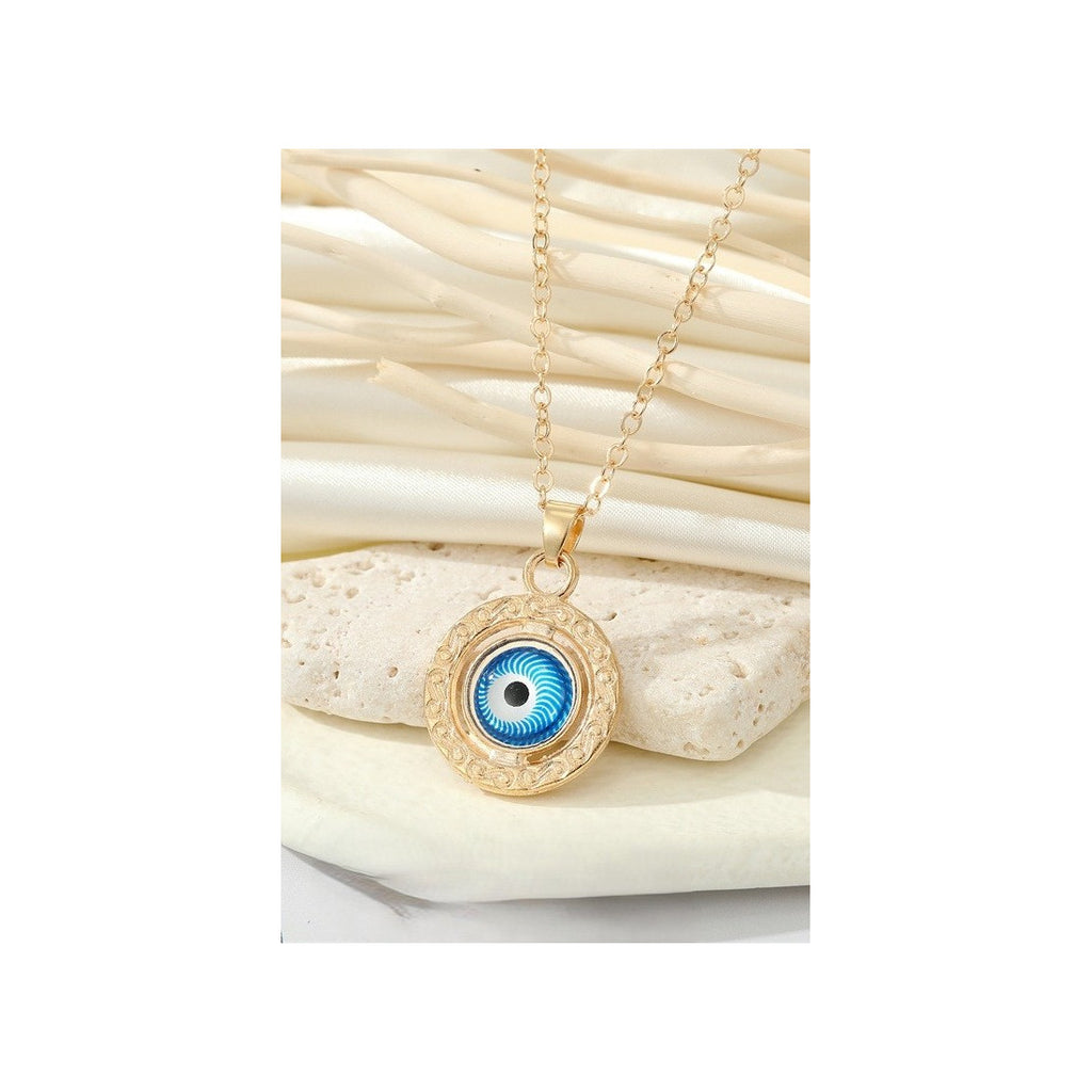 Evil eye neck chain