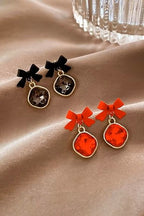 Bow shape Earrings for women