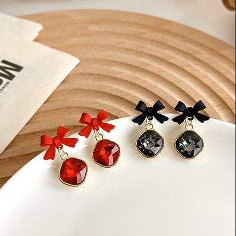 Bow shape Earrings for women