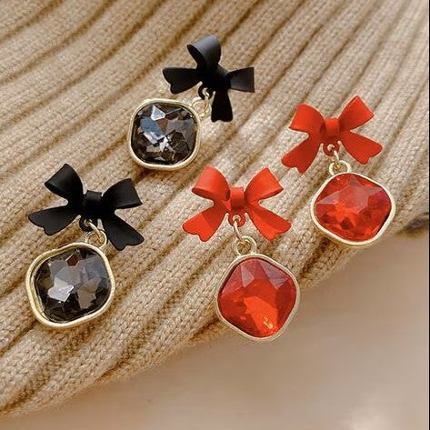 Bow shape Earrings for women