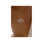 evil eye neck chain