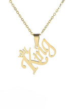King /Queen  couple neck chain